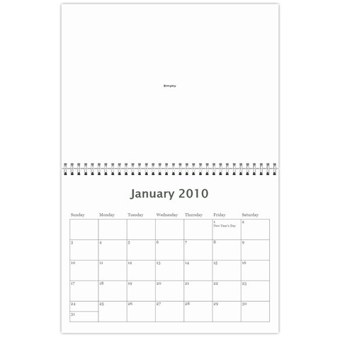 Mom Calendar By Deniseack Jan 2010