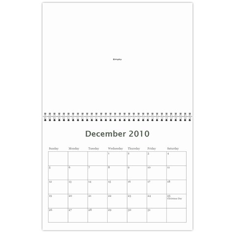 Mom Calendar By Deniseack Dec 2010