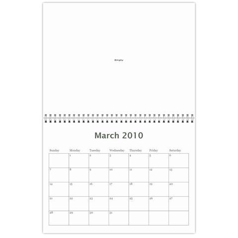 Mom Calendar By Deniseack Mar 2010