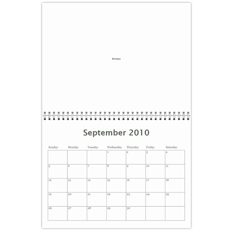 Mom Calendar By Deniseack Sep 2010