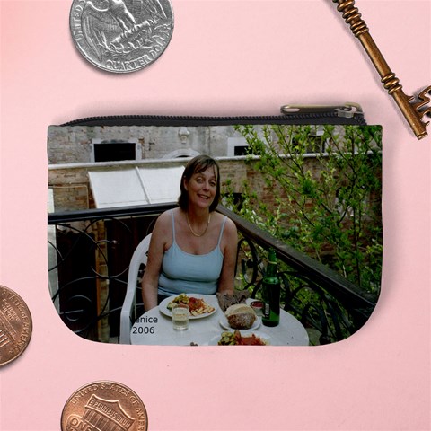 Mini Coin Purse Lyn Bruges&venice 09 By Lyn Clarke Back