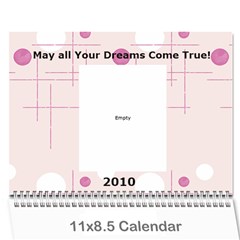 mcalender - Wall Calendar 11  x 8.5  (12-Months)