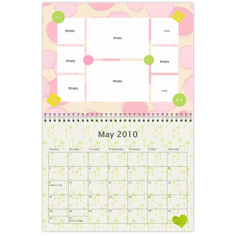 Mom s Calendar 2010 By Mary May 2010