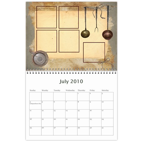 Antiques 2010 12 Mo Calendar By Laurrie Jul 2010