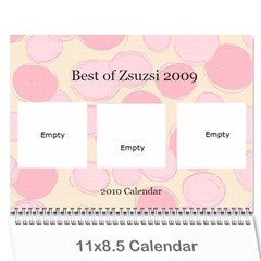 Zsuzsi - Wall Calendar 11  x 8.5  (12-Months)