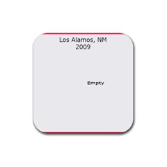 Los Alamos cartoon 09 - Rubber Coaster (Square)