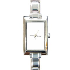 watbw - Rectangle Italian Charm Watch