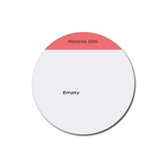coaster Manarola apt 09 - Rubber Coaster (Round)