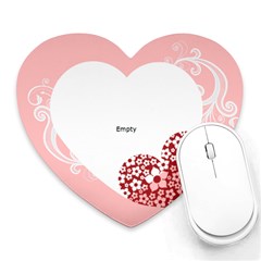 Love - Heart Mousepad