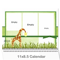 my calendar - Wall Calendar 11  x 8.5  (12-Months)