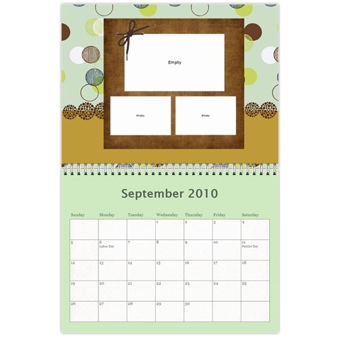 My Calendar By Tawanda Sep 2010