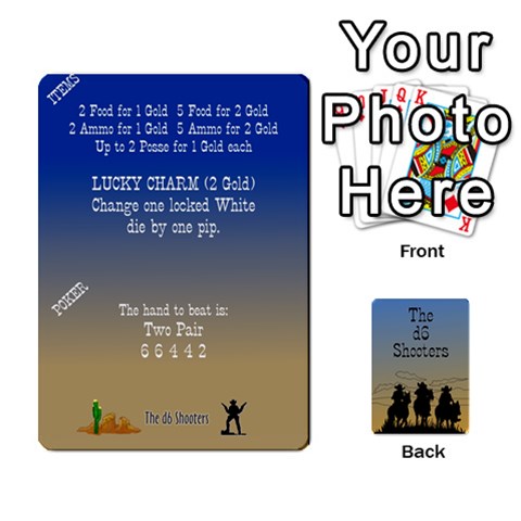 D6 Shooters Deck By David Finberg Front - Spade9