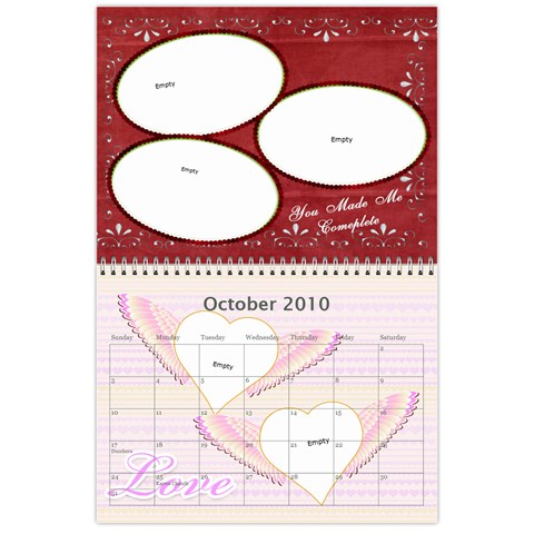 Calender 2010 By Amrita Oct 2010