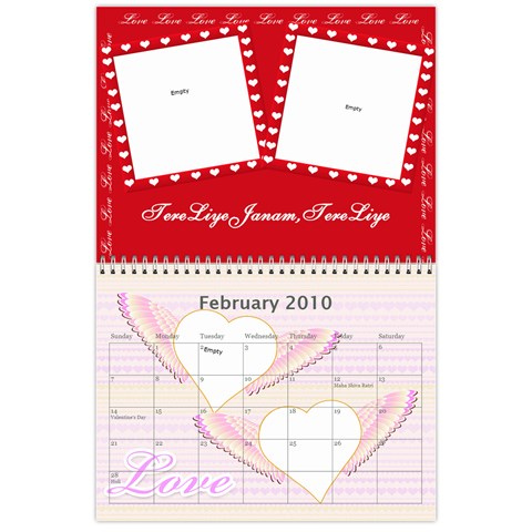 Calender 2010 By Amrita Feb 2010
