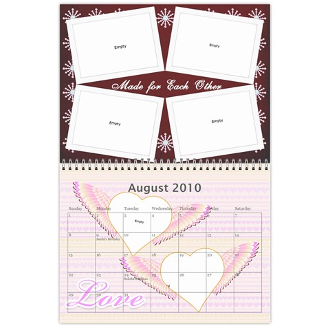 Calender 2010 By Amrita Aug 2010