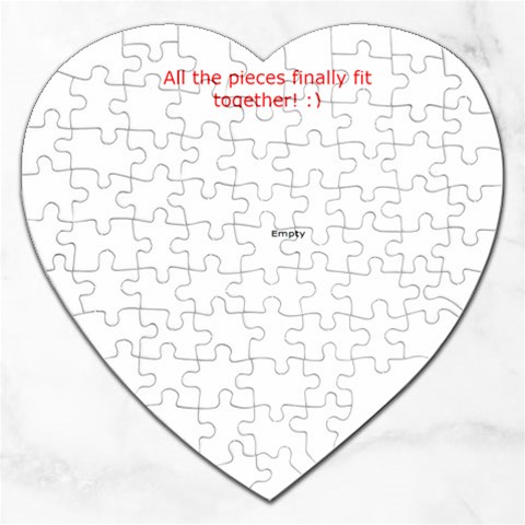 Heart Puzzle By P Brooks Front