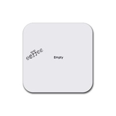 sq coaster - Rubber Coaster (Square)