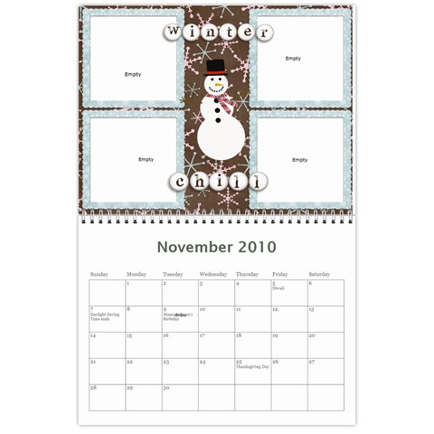 Yash N Rishi Calender By Amrita Nov 2010