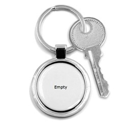 Single Sunflower - Key Chain (Round)