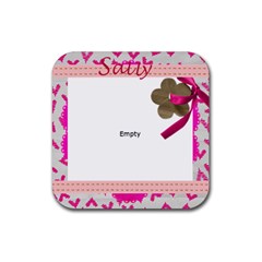 sally - Rubber Coaster (Square)