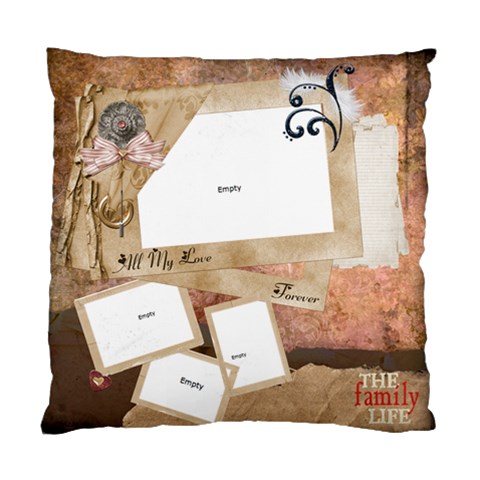 The Family Life Pillow By Breanne Hrin Front
