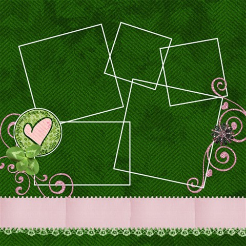 Lucky In Love Pages By Mikki 12 x12  Scrapbook Page - 1