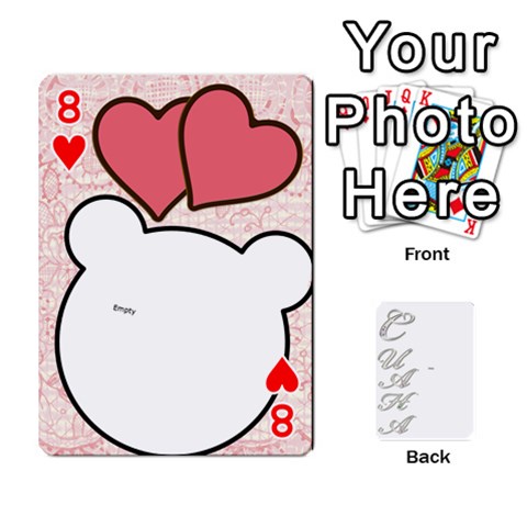 Card By Asya Front - Heart8