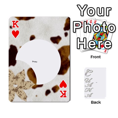 King Card By Asya Front - HeartK