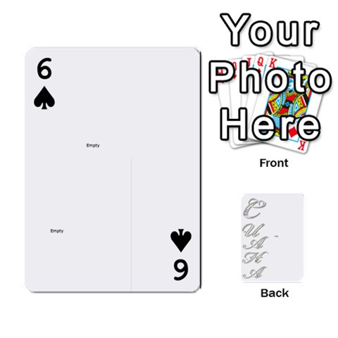 Card By Asya Front - Spade6