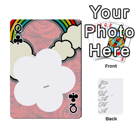 Queen Card By Asya Front - ClubQ