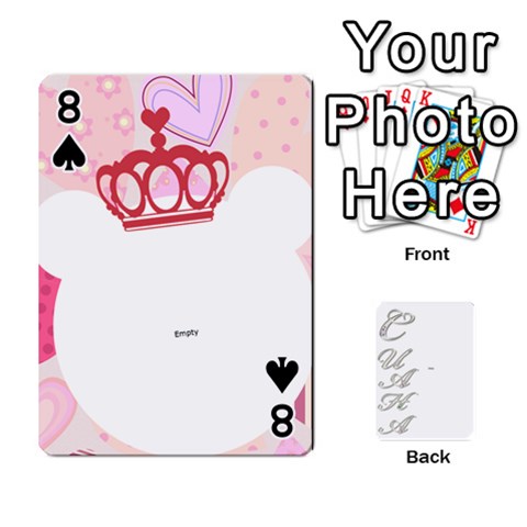 Card By Asya Front - Spade8