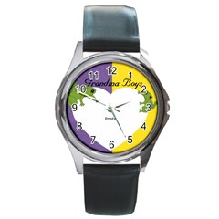 grandmas watch - Round Metal Watch
