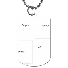 flower - Dog Tag (Two Sides)