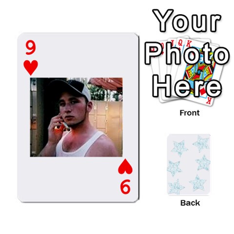 54  Photo Cards By Bonnie Peloquin Front - Heart9