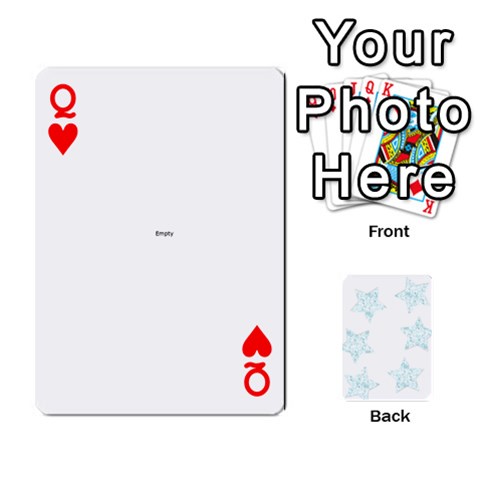 Queen 54  Photo Cards By Bonnie Peloquin Front - HeartQ