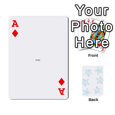Ace 54  Photo Cards By Bonnie Peloquin Front - DiamondA