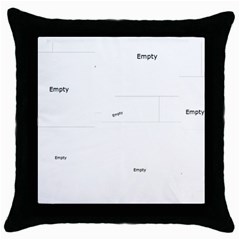 trip idea (5 styles) - Throw Pillow Case (Black) trip idea (5 styles) - Throw Pillow Case (Black)