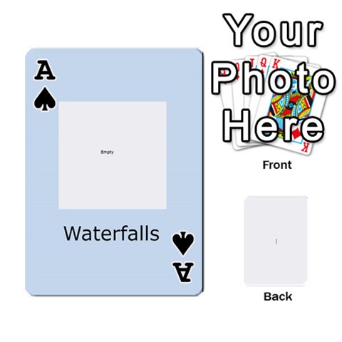 Ace Kings Card Game  By Millie Kovatch Front - SpadeA