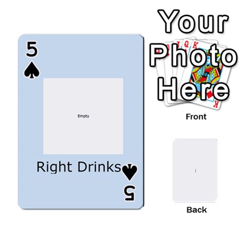 Kings Card Game  By Millie Kovatch Front - Spade5