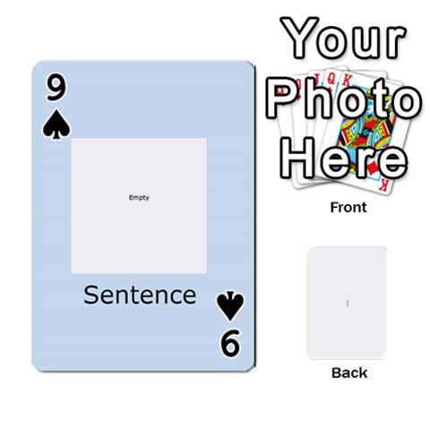 Kings Card Game  By Millie Kovatch Front - Spade9