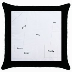 girl of flower (5 styles) - Throw Pillow Case (Black) girl of flower (5 styles) - Throw Pillow Case (Black)