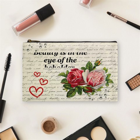 Makeup Bag By Laurrie Front