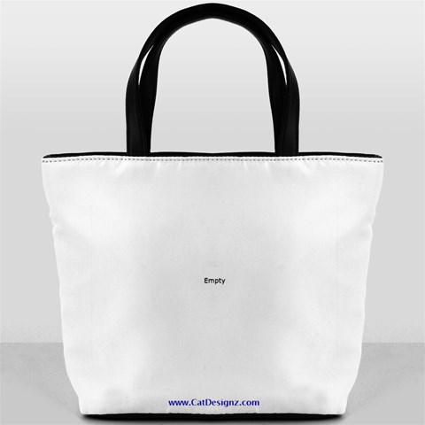 Alana Loves Cupcakes Bucket Bag By Catvinnat Front