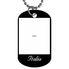 Family Reunion Tag - Dog Tag (Two Sides)