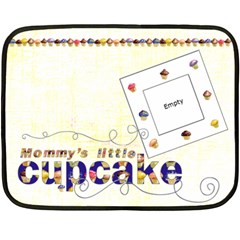 Mommy s little Cupcake Mini Fleece - 35 x27  Fleece Blanket (Mini)