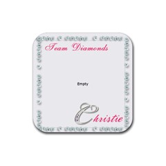 diamonds 2 - Rubber Coaster (Square)