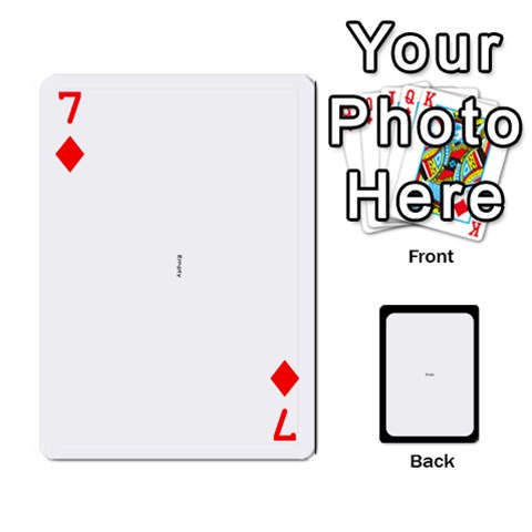 Playing Cards By Nena Front - Diamond7