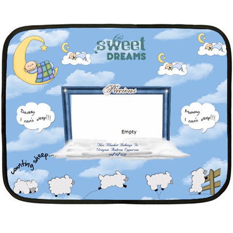 Greyson By Cassie 35 x27  Blanket