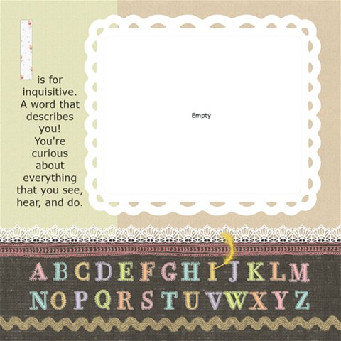 Haley s Abc Book 2009 To Print By Lisa 12 x12 Scrapbook Page - 11 Haley s Abc Book 2009 To Print By Lisa 12 x12 Scrapbook Page - 11