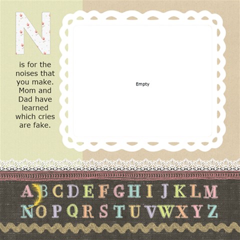 Haley s Abc Book 2009 To Print By Lisa 12 x12 Scrapbook Page - 16 Haley s Abc Book 2009 To Print By Lisa 12 x12 Scrapbook Page - 16